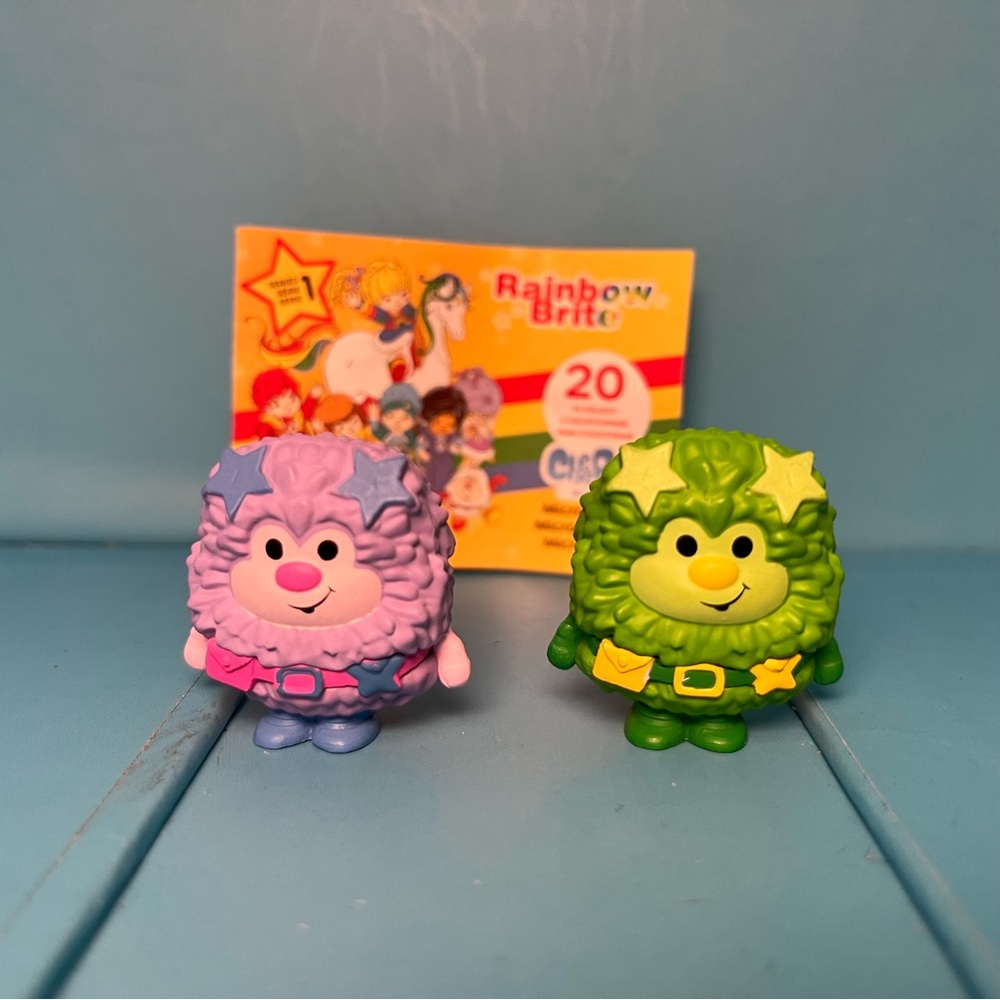 TLS Toys - Rainbow Brite - Cheebee Micro - Hammy and Lucky Sprites